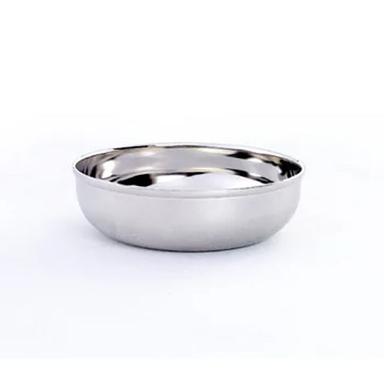 Silver Stainless Steel Serving Bowl