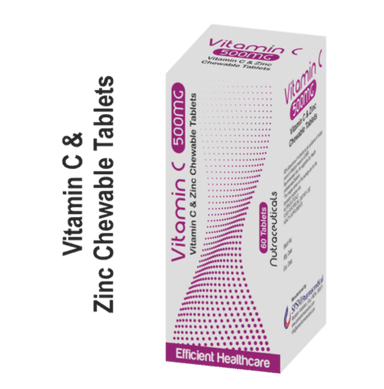 Vitamin C Zinc Chewable Tablets General Medicines
