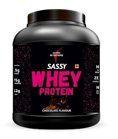 Active Nutritions Sassy Whey Protein (Chocolate And Banana Strawberry Flavour)1Kg/2Kg - Dosage Form: Powder