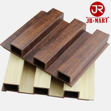 External Wall Materials Brown Wpc Louvers