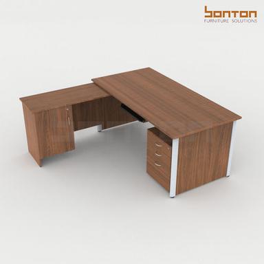 Office Table With Side Unit Carpenter Assembly
