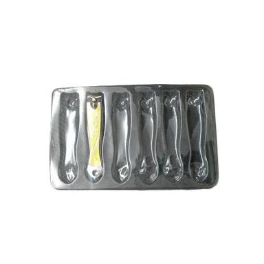 Transparent Nail Pedicure Cutters Tip Cutters Tray