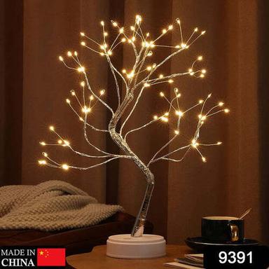 108 LED BIRCH TREE LIGHTS ARTIFICIAL TABLETOP FAIRY TREE LAMP EIGHT LIGHTING MODES USB OR BATTERY OPERATED WITH TIMER DECOR FOR BEDROOM LIVING ROOM WEDDING CHRISTMAS EASTER (9391)