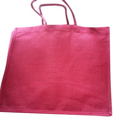 Pink Jute Vegetable Purchase Bag