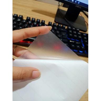 Transparent Snooky Matte Lamination