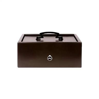 Cash Box With Coin Tray Dimension(L*W*H): 10X14X6.2 Inch (In)