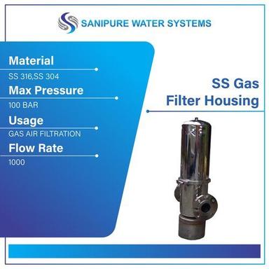 SS Gas Filter Housing