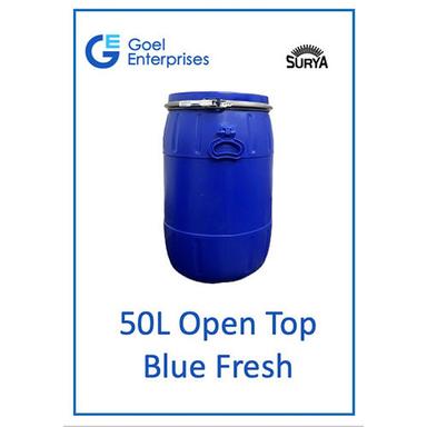 50L Open Top Drum Blue Fresh Hardness: Rigid