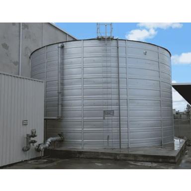 Silver Industrial Zinc Aluminium Water Storage Tank