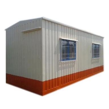 White-Orange Gi Portable Cabin