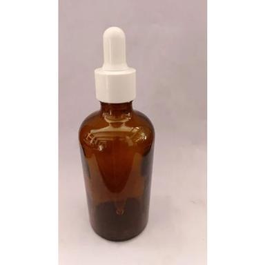 Brown Essential Oil Glass Bottle With Dropper