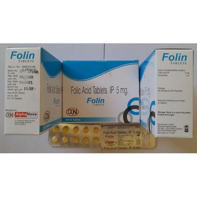 Folic Acid 5 Mg. General Medicines