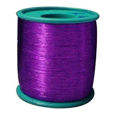 Light In Weight Purple Kasab Polyester Zari Thread