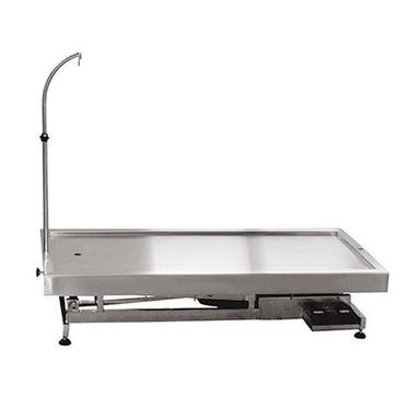 Metal And Fiber Veterinary Electronic Examination Table