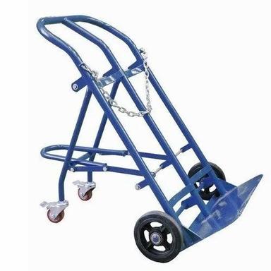 double gas cylinder trolley