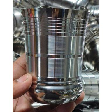 Sliver Stainless Steel Water Drinking Glass