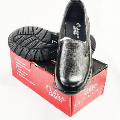 Black Ladies Safety Shoes