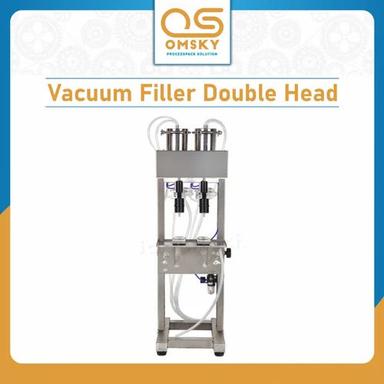 Automatic Commercial Vacuum Filler 2 Head For Glass Bottles