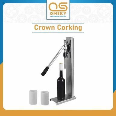 Semi-Automatic Crown Corking For Glass Bottles
