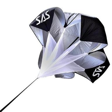SAS SPORTS Speed Chute  Nylon Fabric 56  (Black)