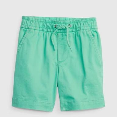Kids Cotton Plain Shorts