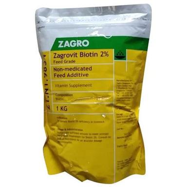 Cas No 58-85-5 Zagrovit Biotin Animal Feed Ash %: Nil