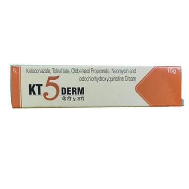 15Gm Ketoconazole Tolnaftate Clobetasol Propionate Neomycin And Lodochlorhydroxyquinoline Cream Grade: Medical