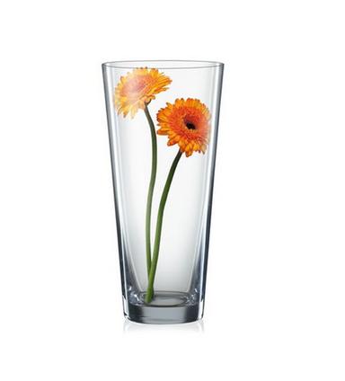 Bohemia Crystal Vase Vase Set  290mm Set of 1pcs Transparent  Non Lead Crystal Glass