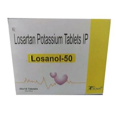 Losanol 50 Losartan Potassium Ip Tablets General Medicines