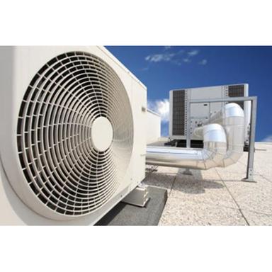 White Industrial Air Conditioning System
