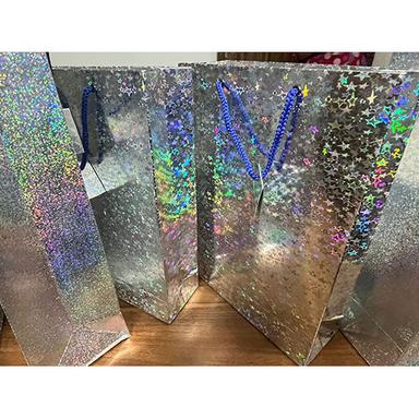 Different Available Holographic Paper Shopping Bag