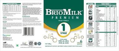Briomilk Stage 1 Age Group: Adults