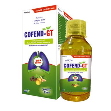 100 Ml An Ayurvedic Cough Syrup Age Group: For Adults