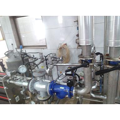 Silver Milk Unloading System For Milk With Air Seperation