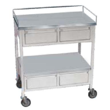 Durable Smc-141 Medicine Trolley With Four Drawer