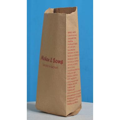 Moisture Proof Kraft Brown Paper Packaging Bag