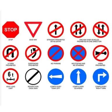 Regulatory Sign Board Application: Road Traffic & Parking Safety