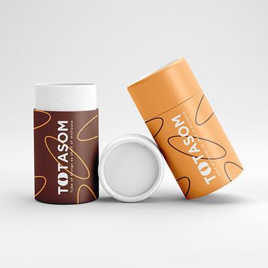 Paper Tube Packaging For T-Shirt Packaging Size: Customised