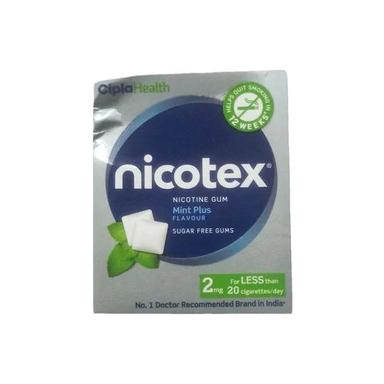 Nicotex Sugar Free Mint Plus Chewing Gums