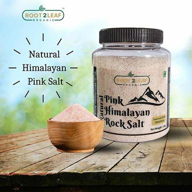 Clear Pink Salt - Rock Salt - Sendha Namak 1 Kg Jar Pack