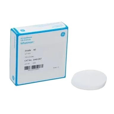 White Grade 40 Whatman Filter Papers