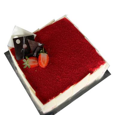 Red Velvet Tub Cake Pack Size: Customised