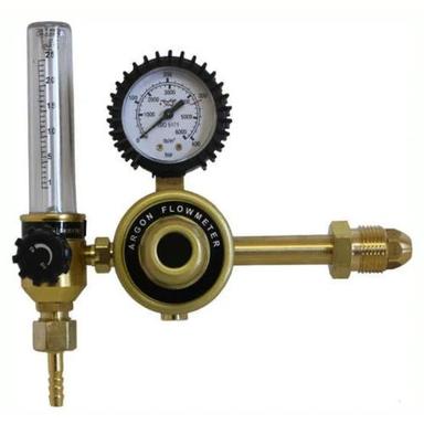 Golden And Black Argon Flowmeter Regulator