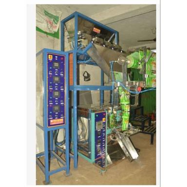 Blue Full Automatic Pulses Packing Machine