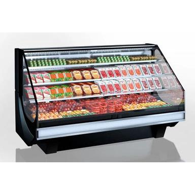 Black/Silver Cold Display Counter