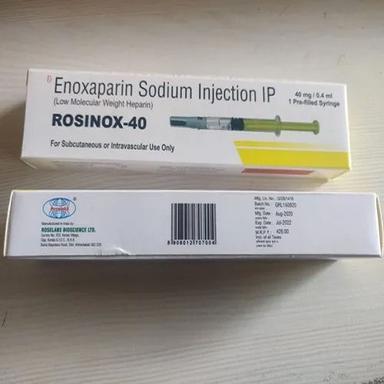 Rosinox-40 Enoxaparin Injection 40 Mg-0.4 Ml Recommended For: Treatment And Prevention Of Blood Clots