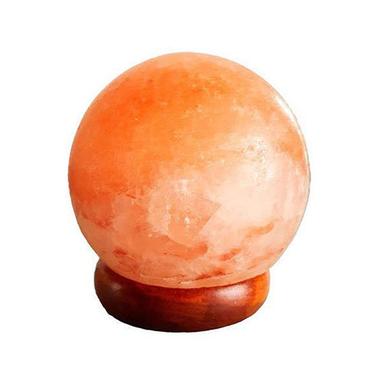 Brown Mtv Himalayan Rock Pink Salt Lamp Globe Shape