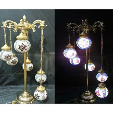 LUA D LFL 154 LED Table Lamps Hand Made Brass Metal Antique Series