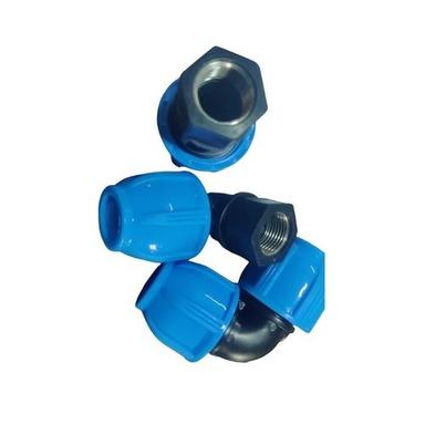 Blue And Black Pp Compression Fittings