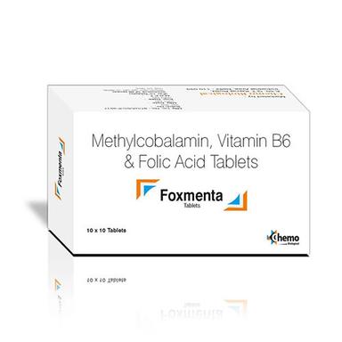Methylcobalamin Vitamin B6 And Folic Acid Tablets General Medicines